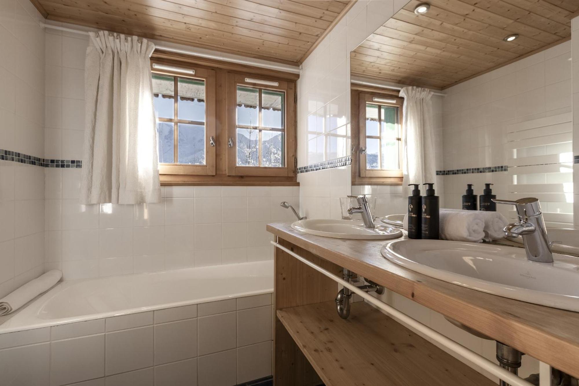 Chalet Marie Paradis Vue Mont Blanc 圣热尔韦莱班 外观 照片