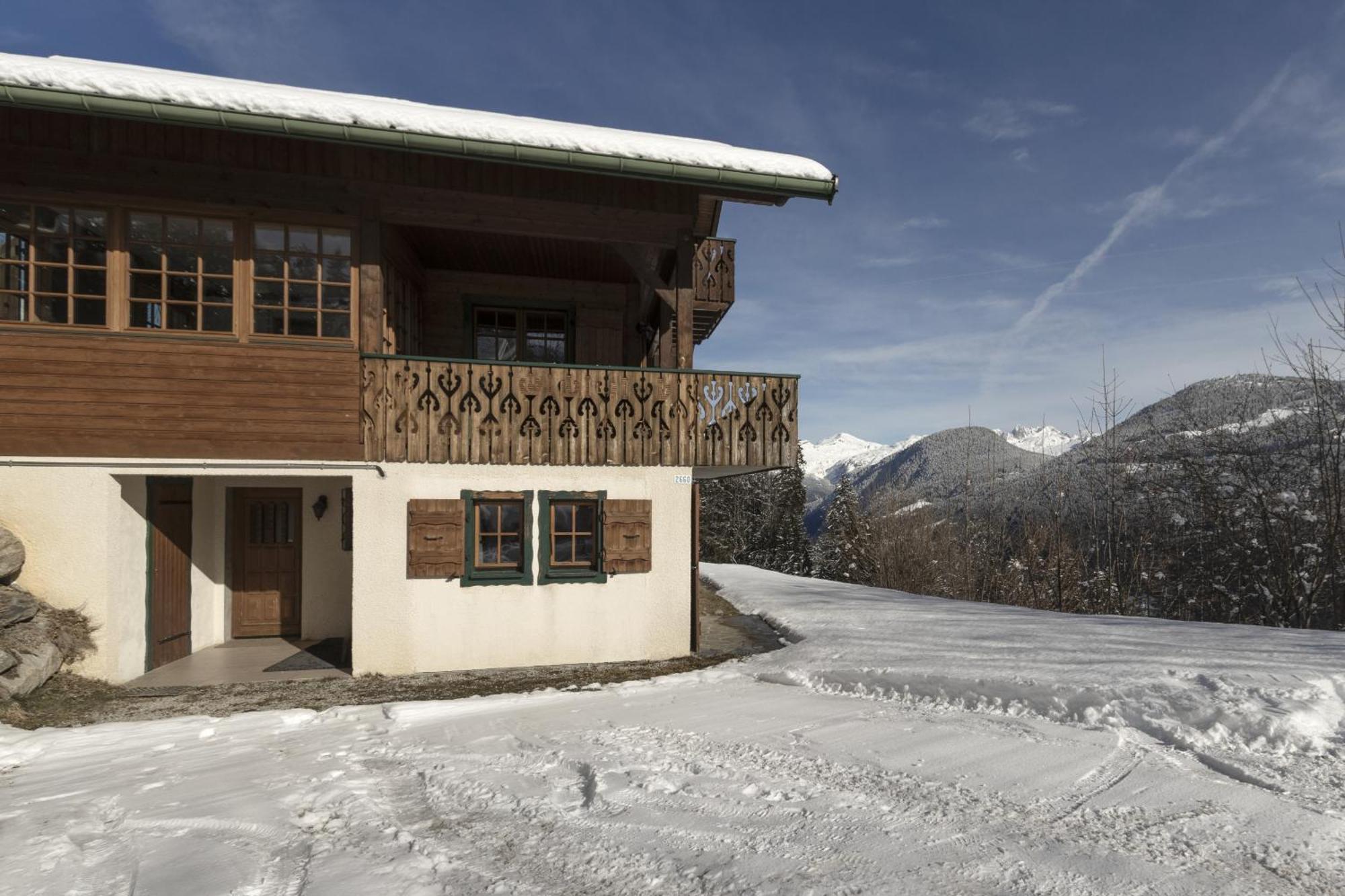 Chalet Marie Paradis Vue Mont Blanc 圣热尔韦莱班 外观 照片